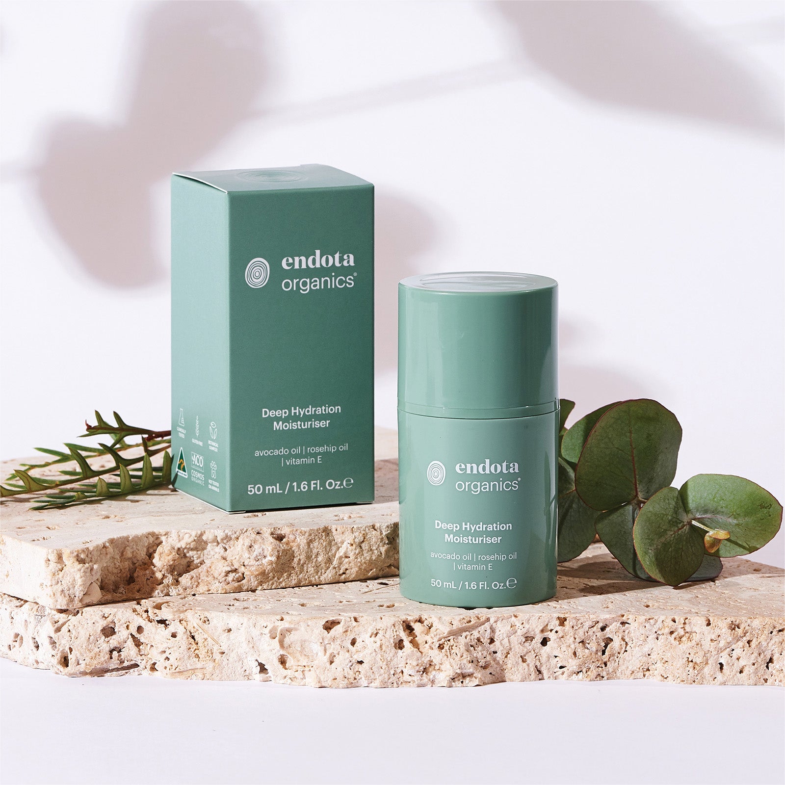 endota endota Organics Deep Hydration Moisturiser 50ml Skin Care