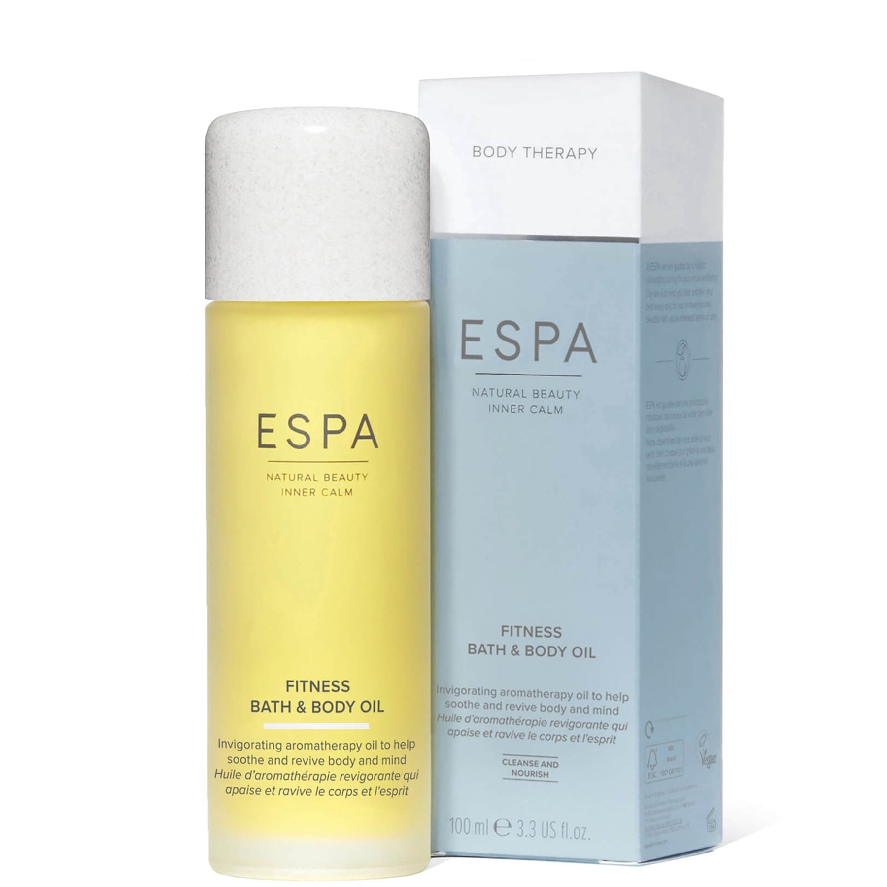 ESPA ESPA Fitness Bath and Body Oil 100ml Body Care