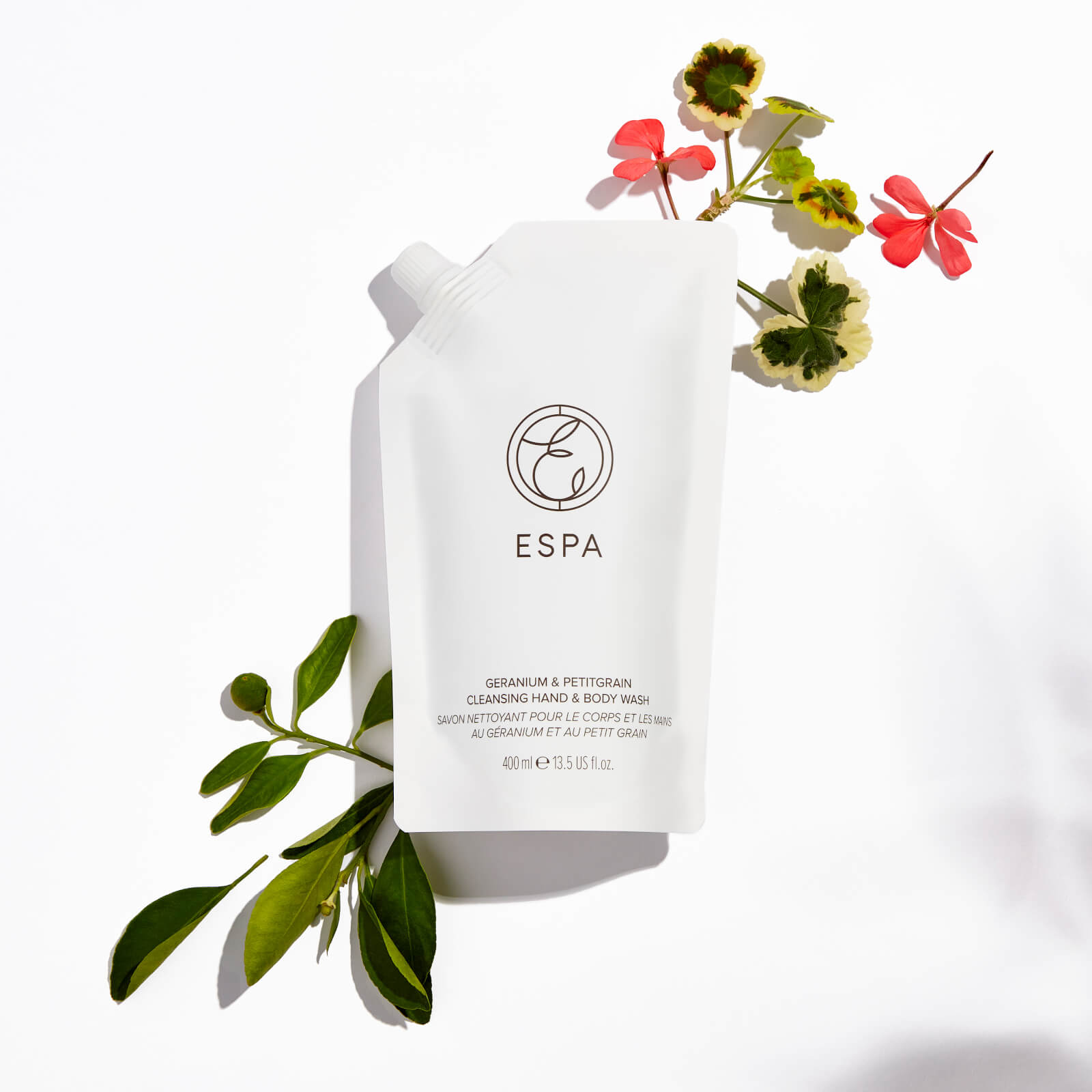 ESPA ESPA Geranium and Petitgrain Cleansing Hand and Body Wash 400ml Body Care