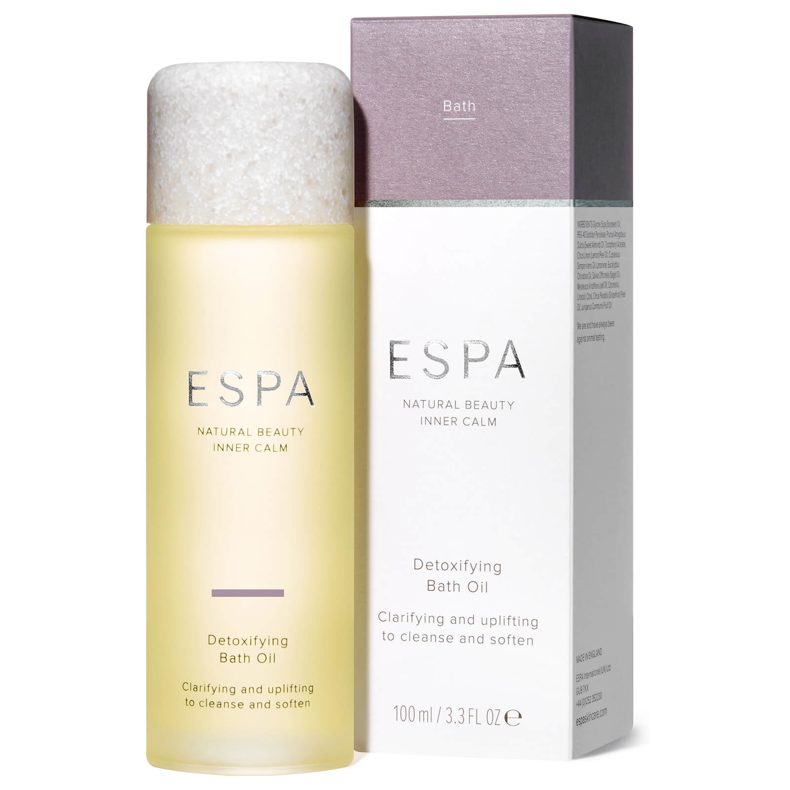 ESPA ESPA (Retail) Detoxifying Bath Oil 100ml Body Care