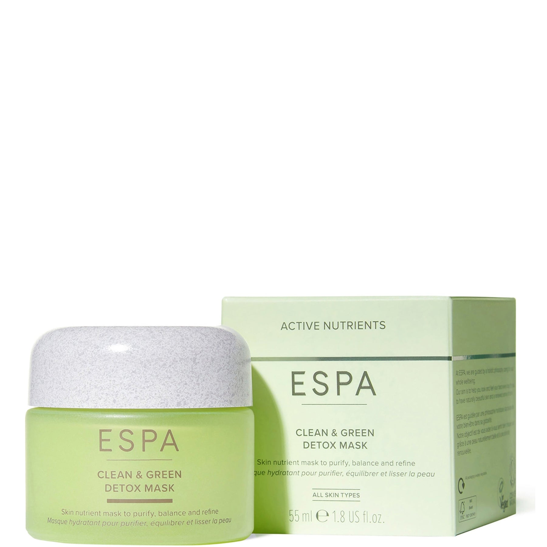 ESPA ESPA (Retail) Clean & Green Detox Mask 55ml Skin Care