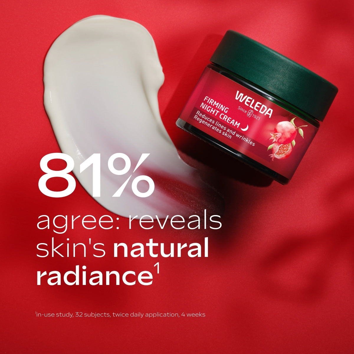 Weleda Weleda Firming Night Cream Pomegranate and Maca Peptides 40ml Night Creams