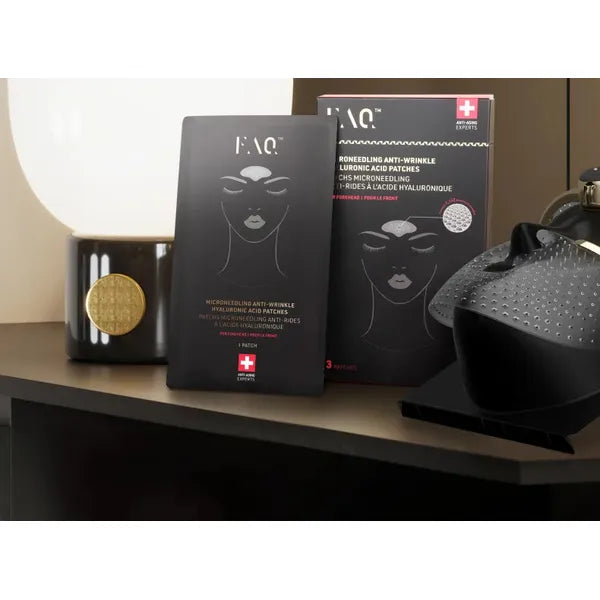 FOREO FOREO FAQ Forehead Microneedling Anti-Wrinkle Hyaluronic Acid Patches 3 Patches Facial Masks