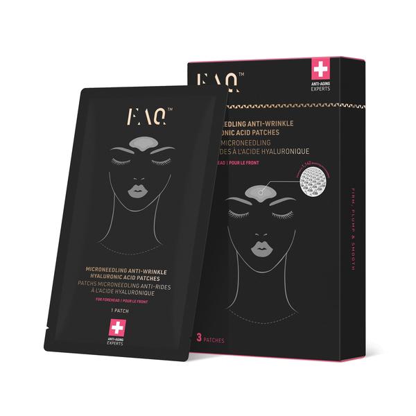 FOREO FOREO FAQ Forehead Microneedling Anti-Wrinkle Hyaluronic Acid Patches 3 Patches Facial Masks