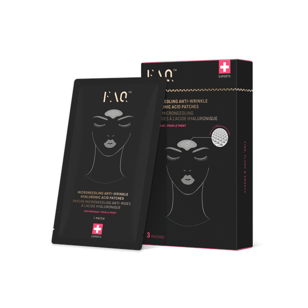 FOREO FOREO FAQ Forehead Microneedling Anti-Wrinkle Hyaluronic Acid Patches 3 Patches Facial Masks