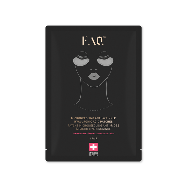 FOREO FOREO FAQ Under Eye Microneedling Anti-Wrinkle Hyaluronic Acid Patches 3 Pairs Facial Masks