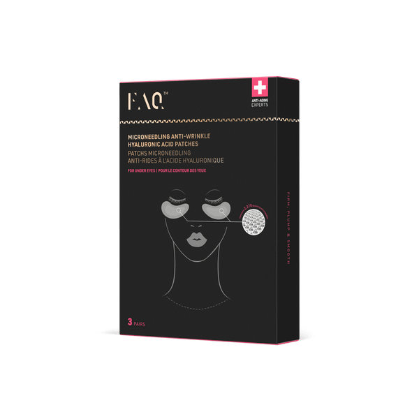 FOREO FOREO FAQ Under Eye Microneedling Anti-Wrinkle Hyaluronic Acid Patches 3 Pairs Facial Masks