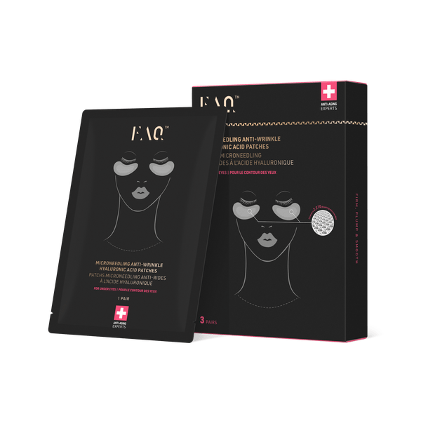 FOREO FOREO FAQ Under Eye Microneedling Anti-Wrinkle Hyaluronic Acid Patches 3 Pairs Facial Masks