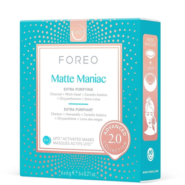 
            
                Load image into Gallery viewer, Foreo UFO Masks Matte Maniac 2.0 x6 Facial Masks
            
        