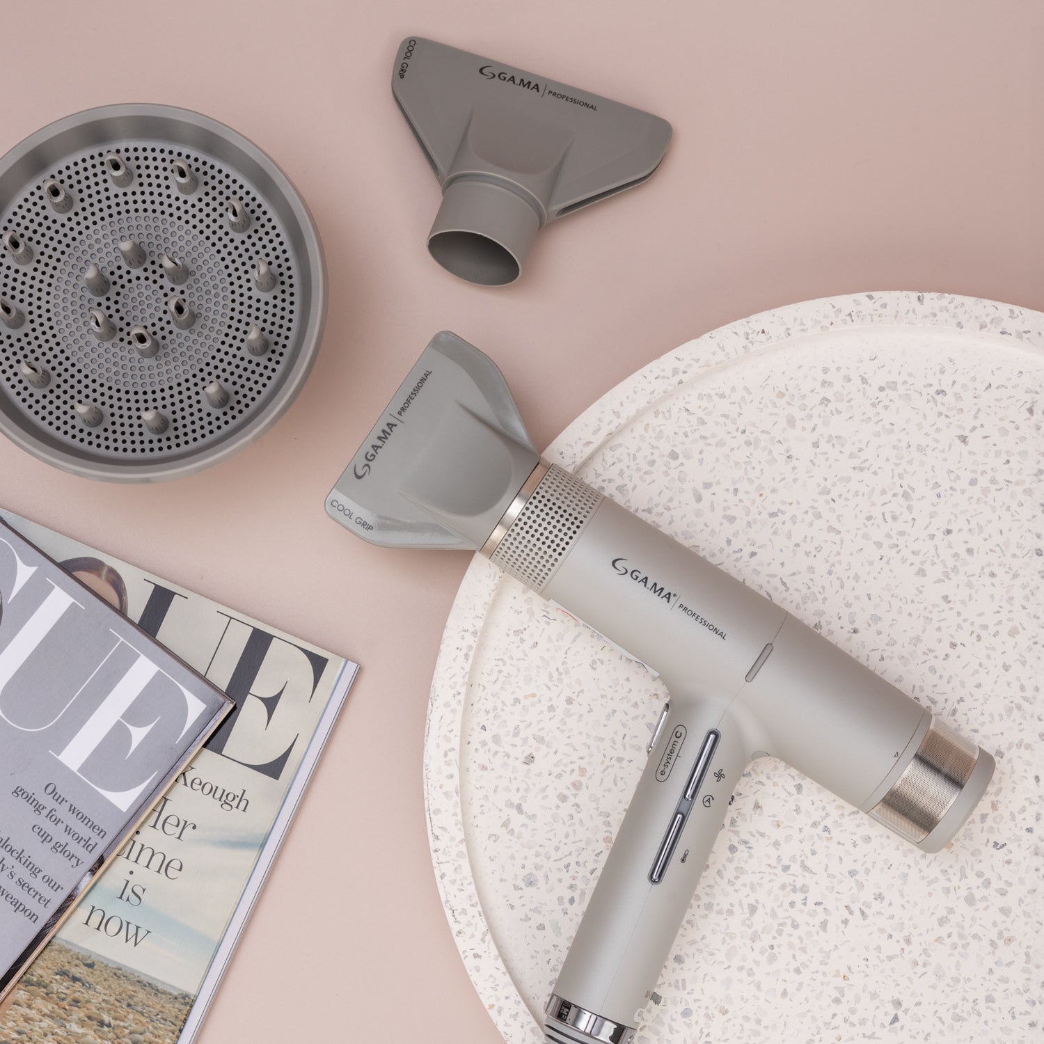 Gama Professional Gama Professional IQ1 Perfetto Pro Dryer - Silver Hair Care