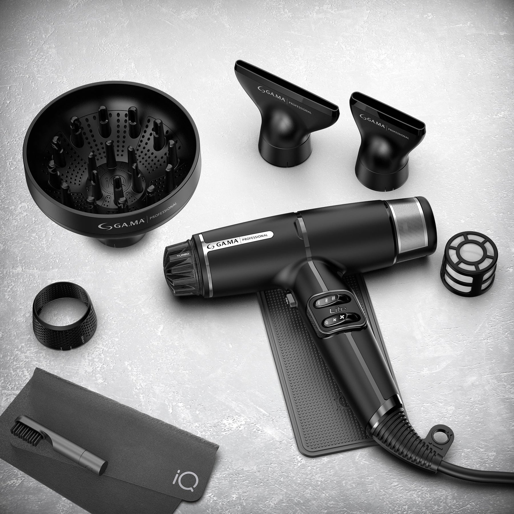 Gama Professional Gama Professional IQ Lite - Black Hair Dryers