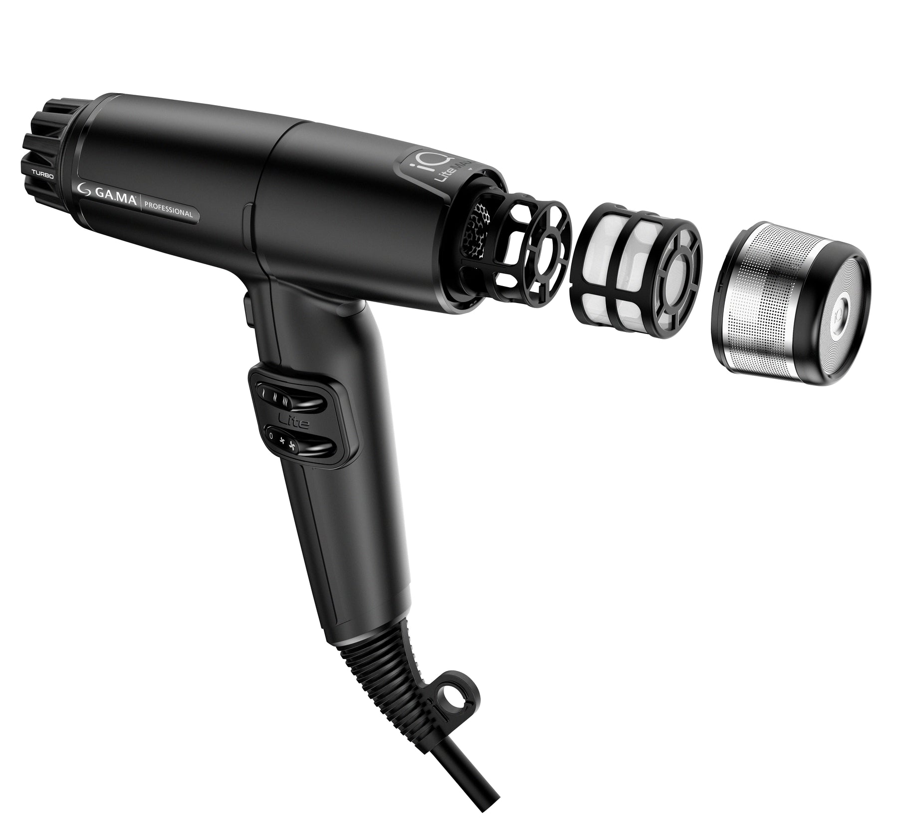 Gama Professional Gama Professional IQ Lite Max - Black Hair Dryers