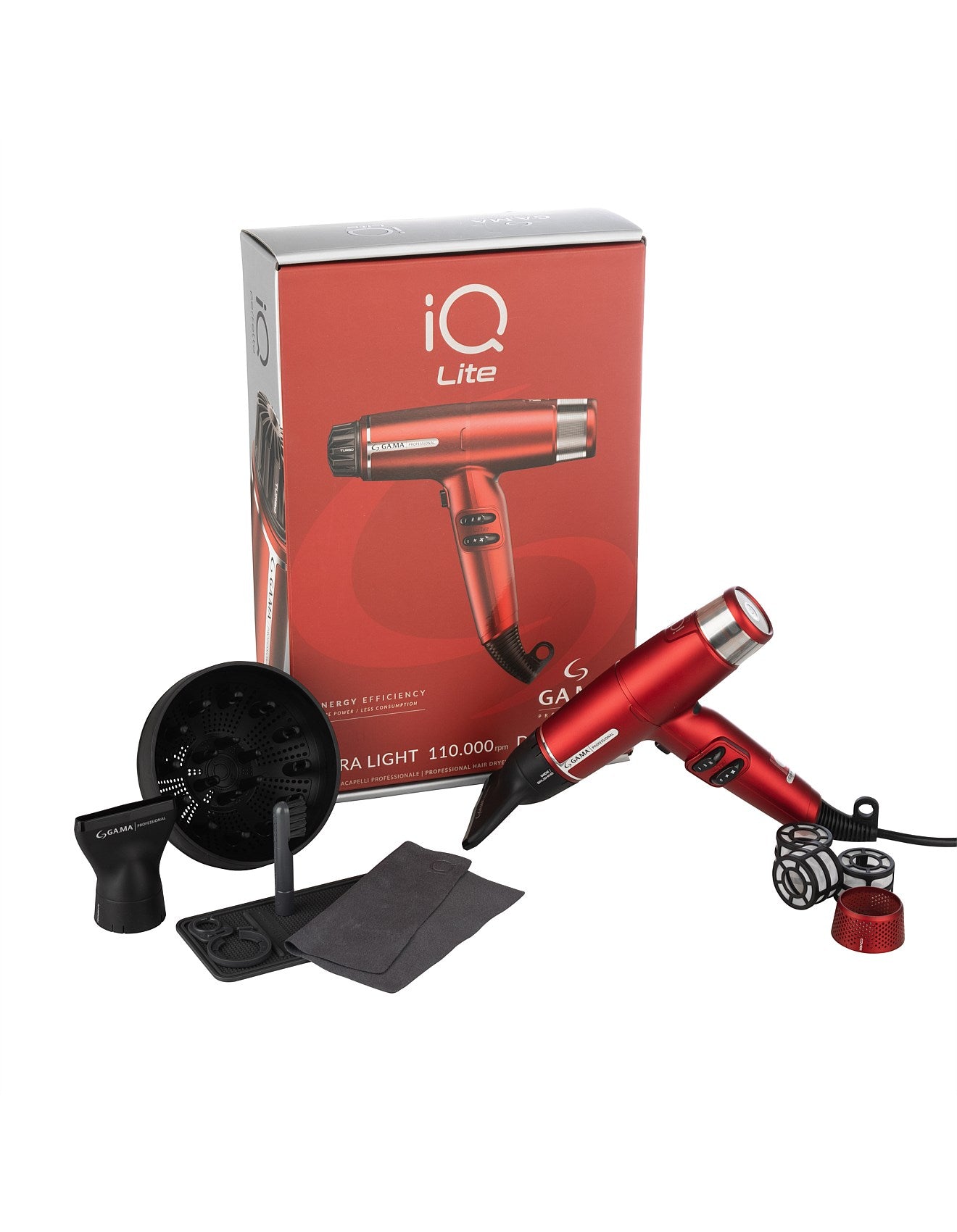 Gama Professional Gama Professional IQ Lite - Red Hair Dryers