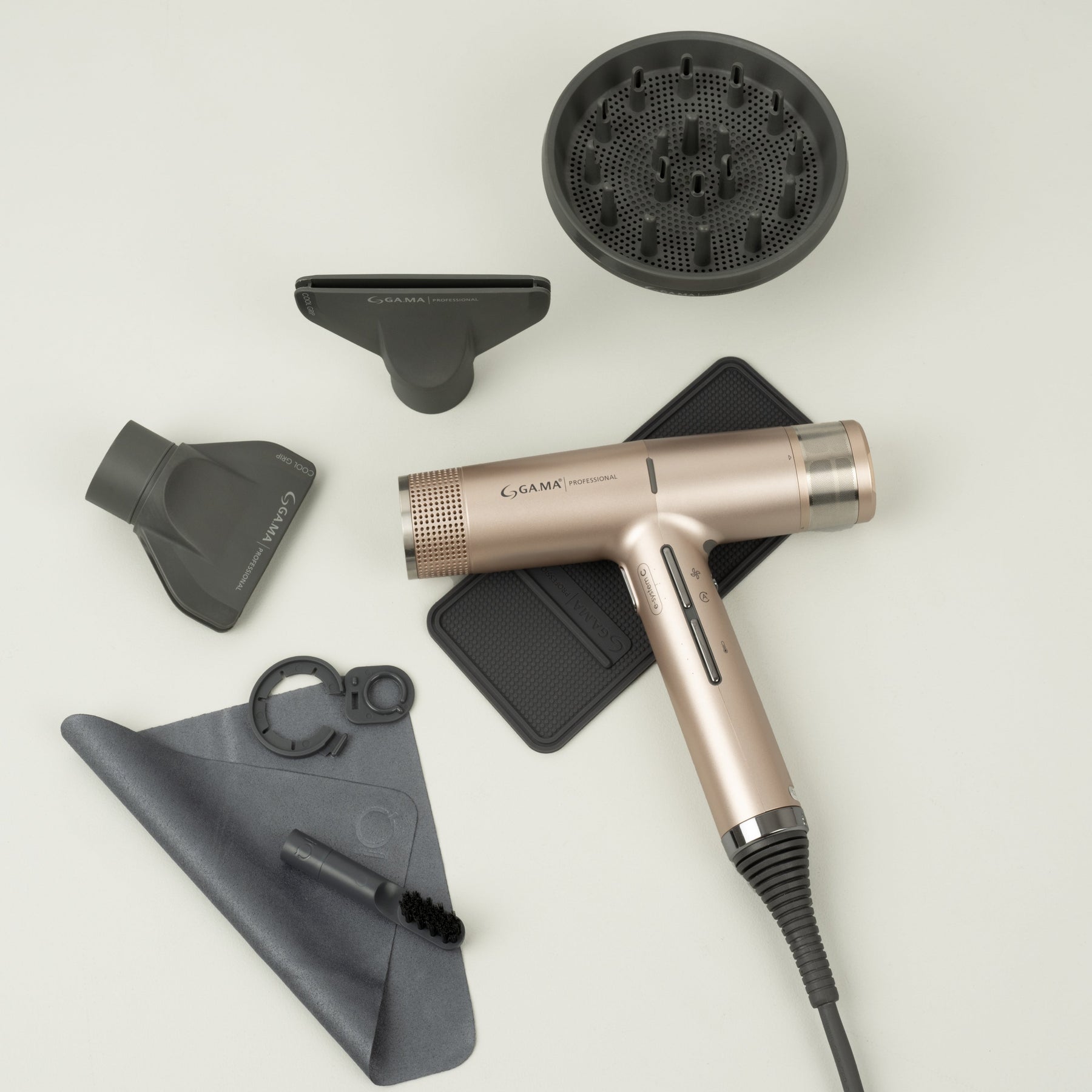 Gama Professional Gama Professional IQ1 Perfetto Pro Dryer - Rose Gold Hair Dryers