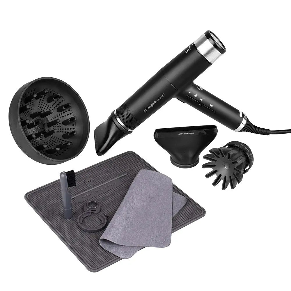 Gama Professional Gama Professional IQ2 Perfetto Pro Dryer - Black Hair Dryers