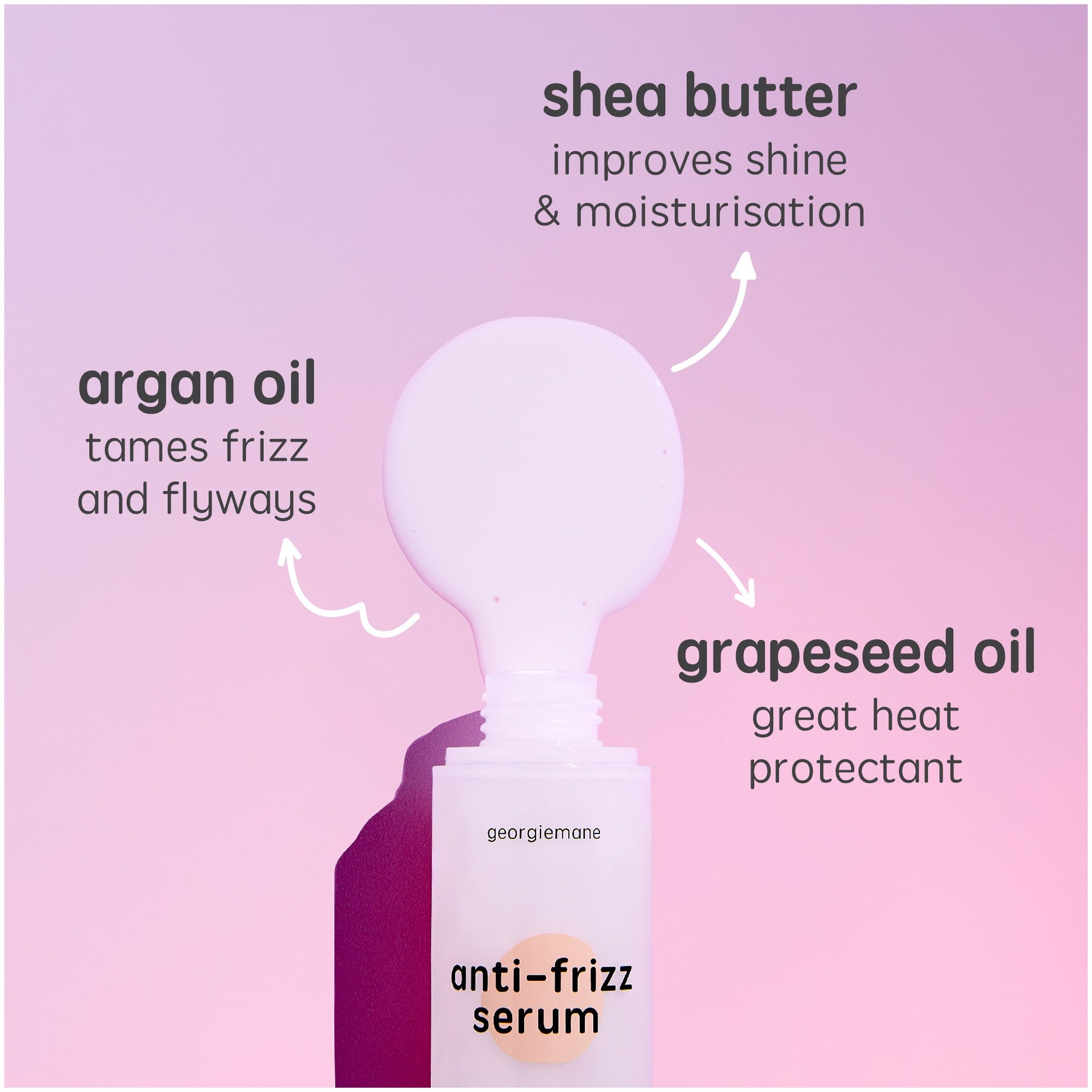 georgiemane georgiemane Anti-Frizz Serum 100ml Hair Care