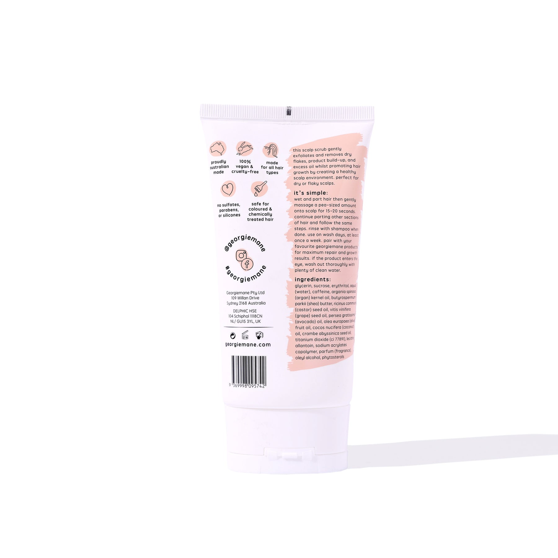 georgiemane georgiemane Scalp Scrub 150ml Hair Care