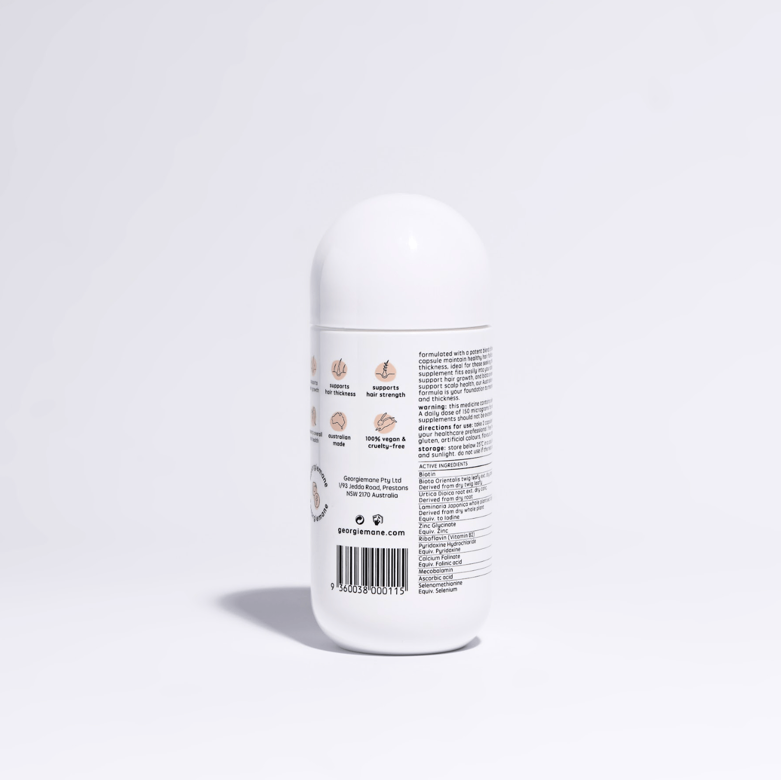 georgiemane georgiemane Hair Growth Capsules x120 Hair Treatments