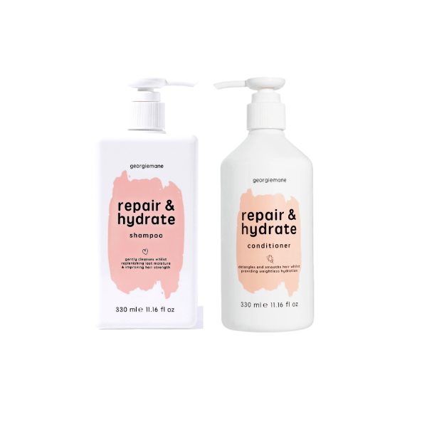 georgiemane georgiemane Repair and Hydrate Hair Duo Shampoo,Conditioner