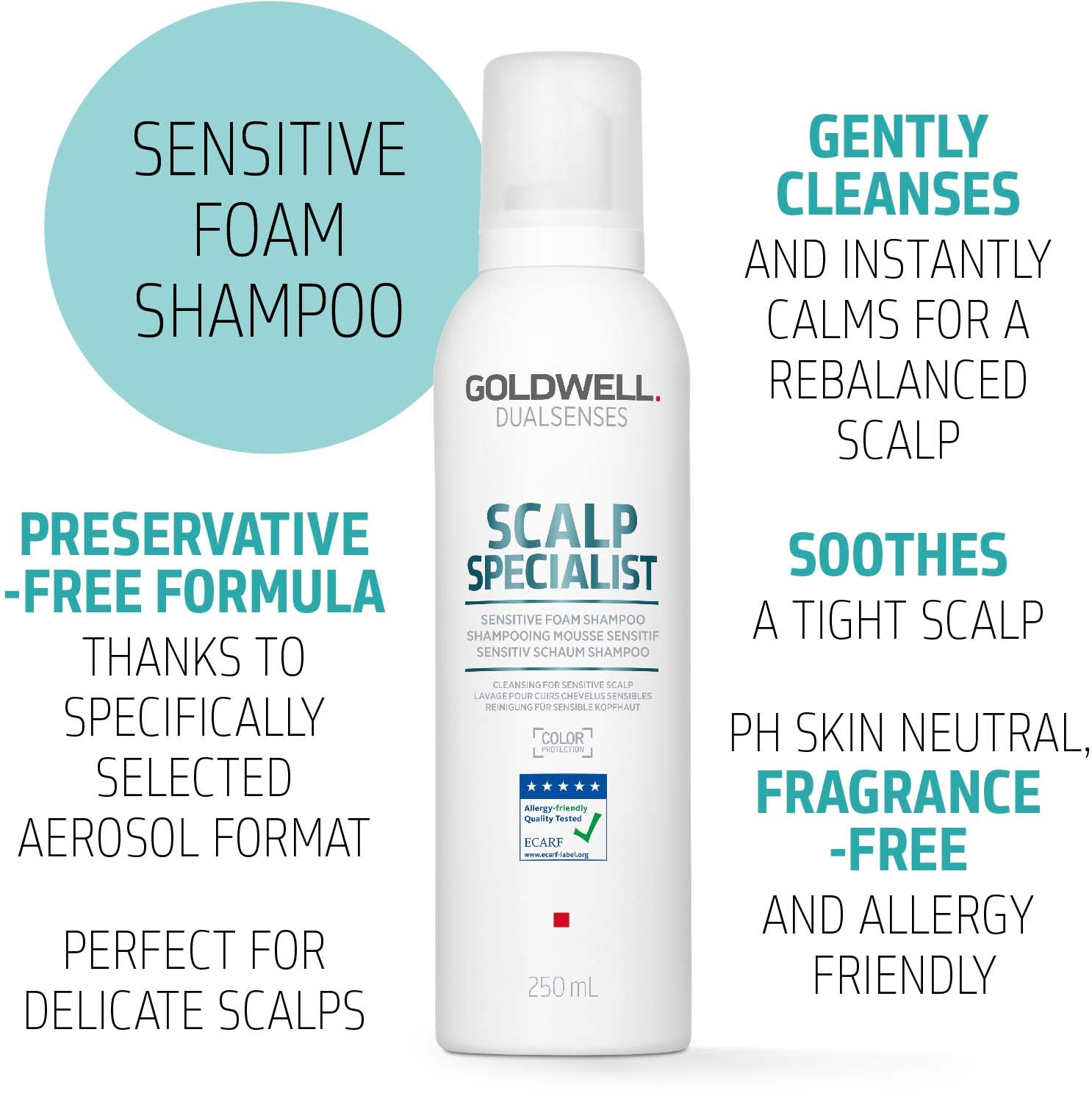 Goldwell Goldwell Dualsense Scalp Specialist Foam Shampoo 250ml