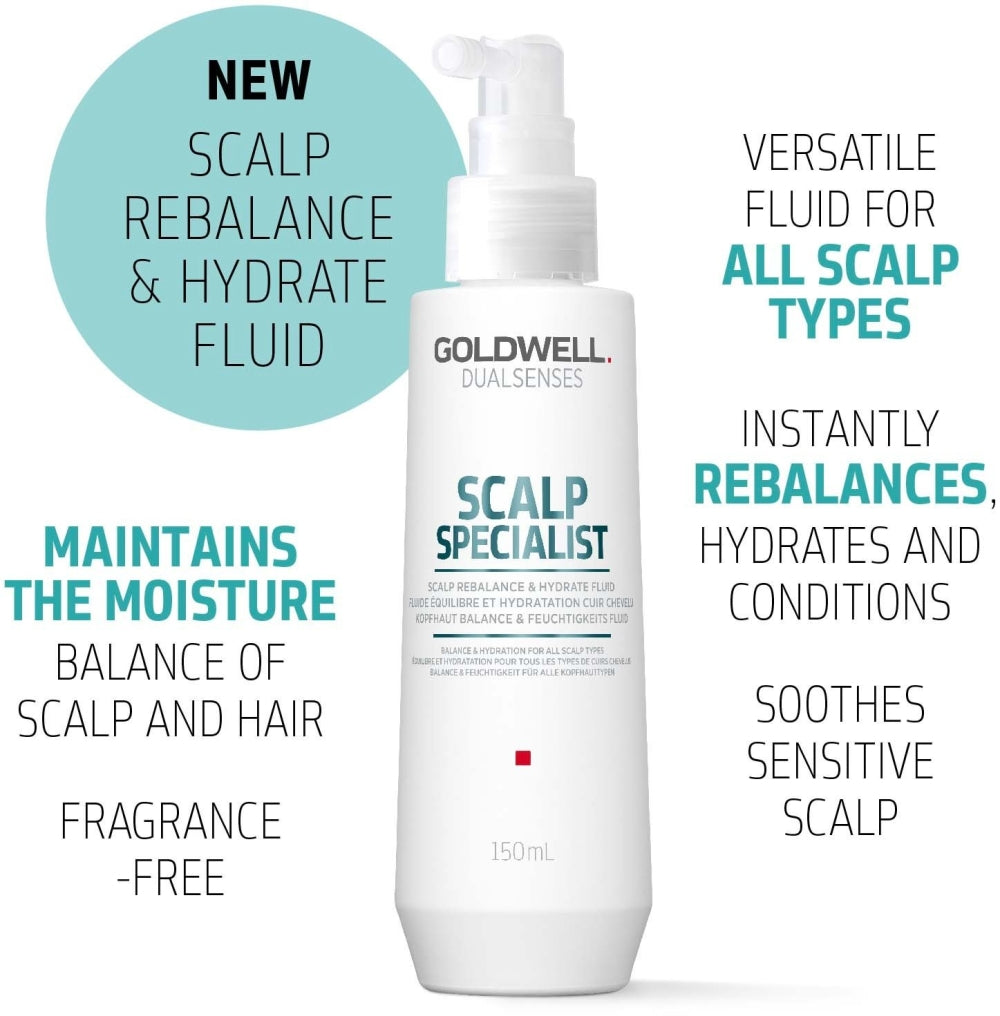 Goldwell Goldwell Dualsense Scalp Specialist Rebalance & Hydrate Fluid 150ml Hair Care