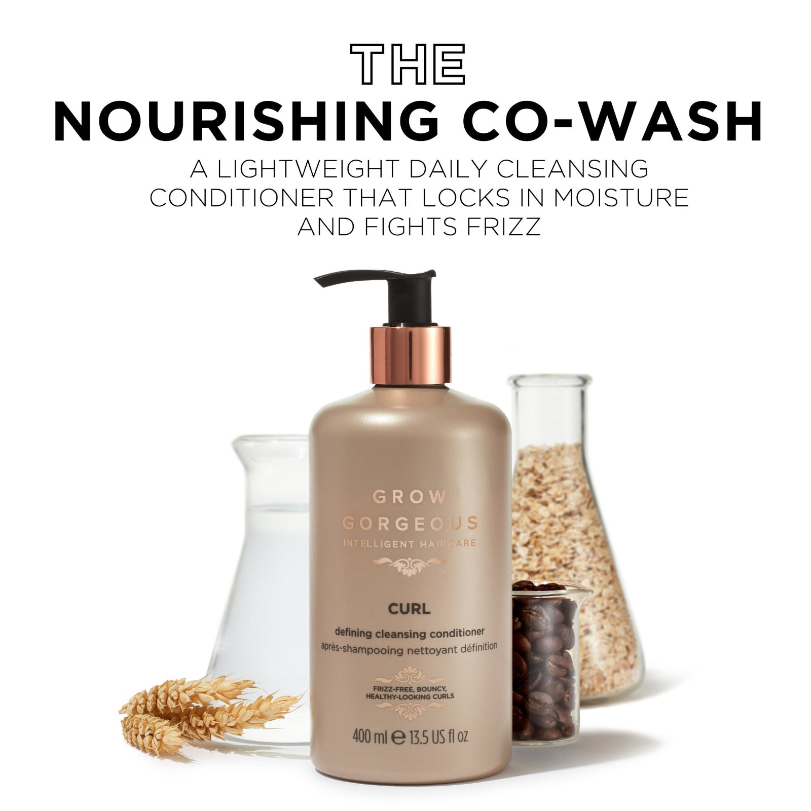 Grow Gorgeous Grow Gorgeous Curl Defining Cleansing Conditioner 400ml Hair Care