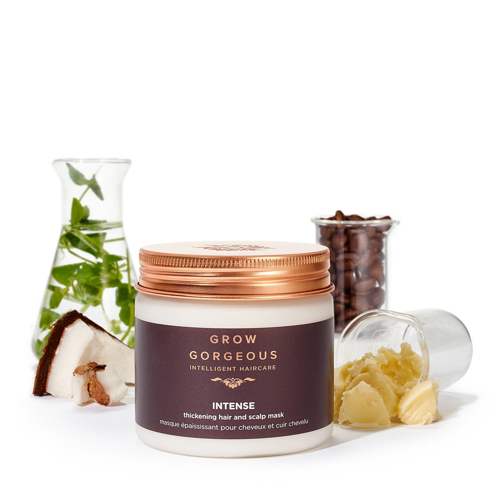 Grow Gorgeous Grow Gorgeous Intense Thickening Hair and Scalp Mask 200ml Hair Care
