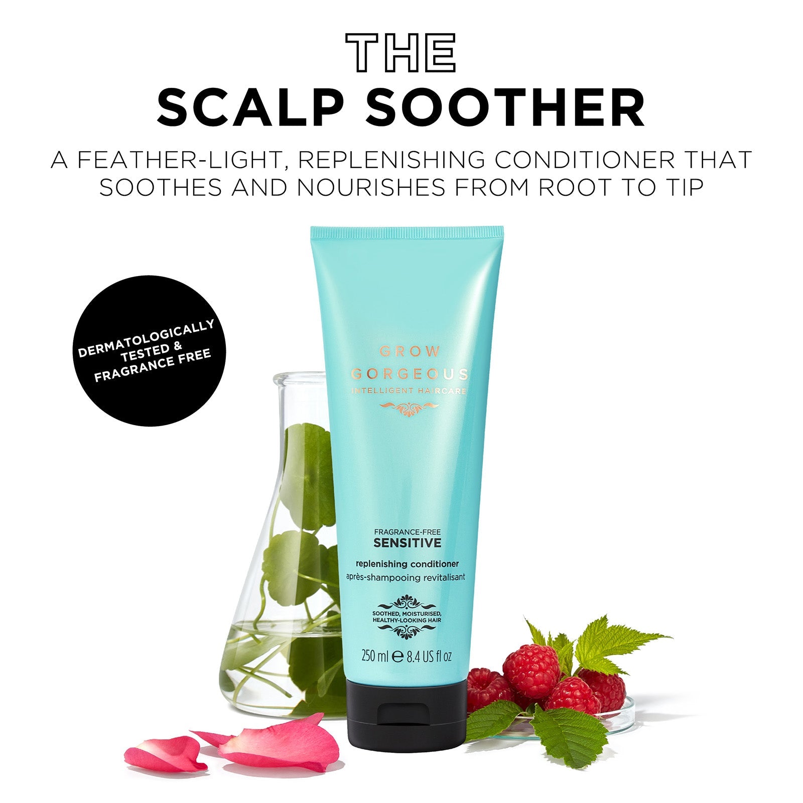 Grow Gorgeous Grow Gorgeous Sensitive Replenishing Conditioner 250ml Hair Care