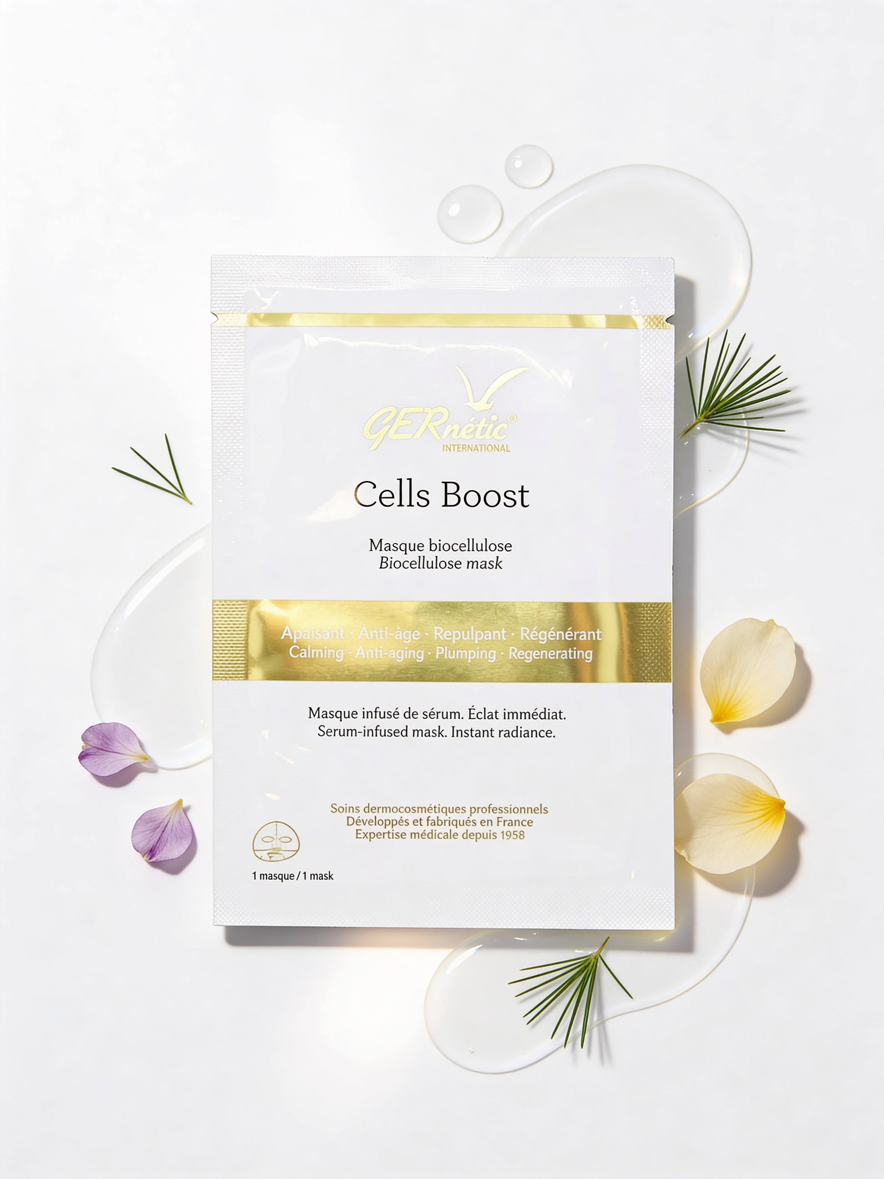 GERnetic Cells Boost Biocellulose Mask - 5 Pack