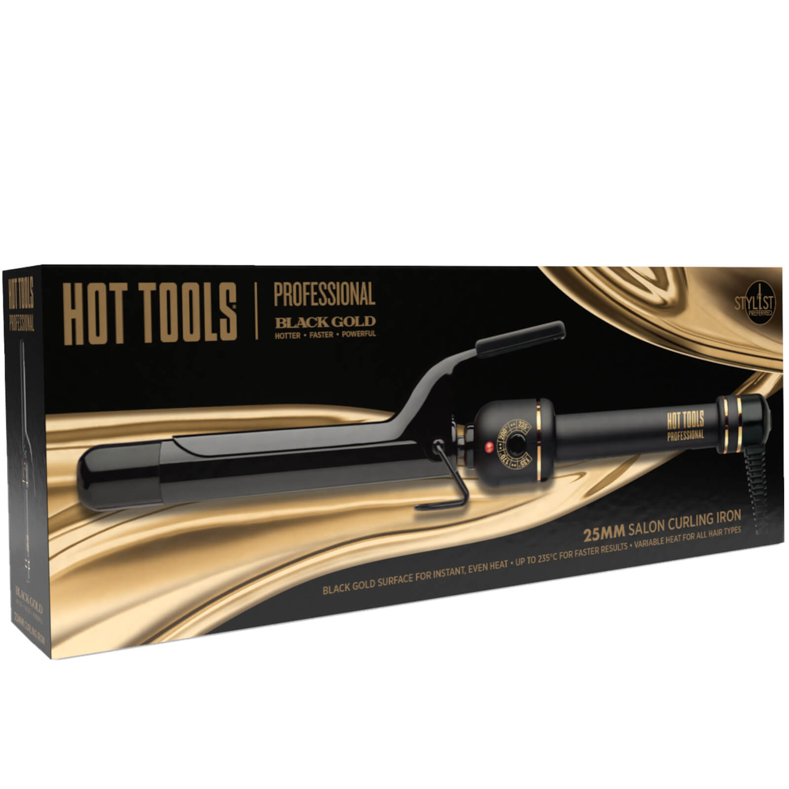 Hot Tools Hot Tools Curling Iron - Black Gold (25mm) Hair Care