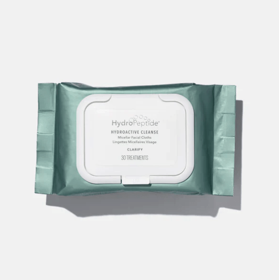 HydroPeptide HydroPeptide HydroActive Cleanse Micellar Facial Cloths - 30pk Cleansing Wipes