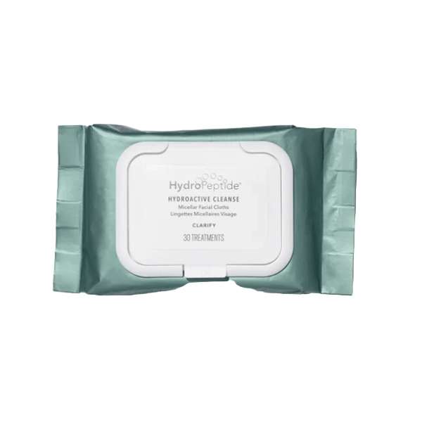 HydroPeptide HydroPeptide HydroActive Cleanse Micellar Facial Cloths - 30pk Cleansing Wipes