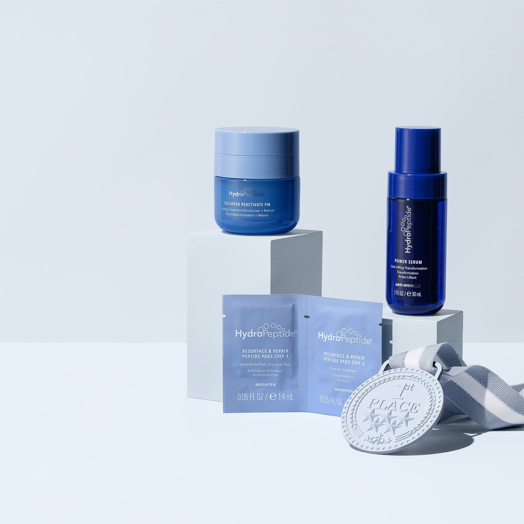 HydroPeptide HydroPeptide Resurface and Repair Peptide Pads - 30 Pads Exfoliators