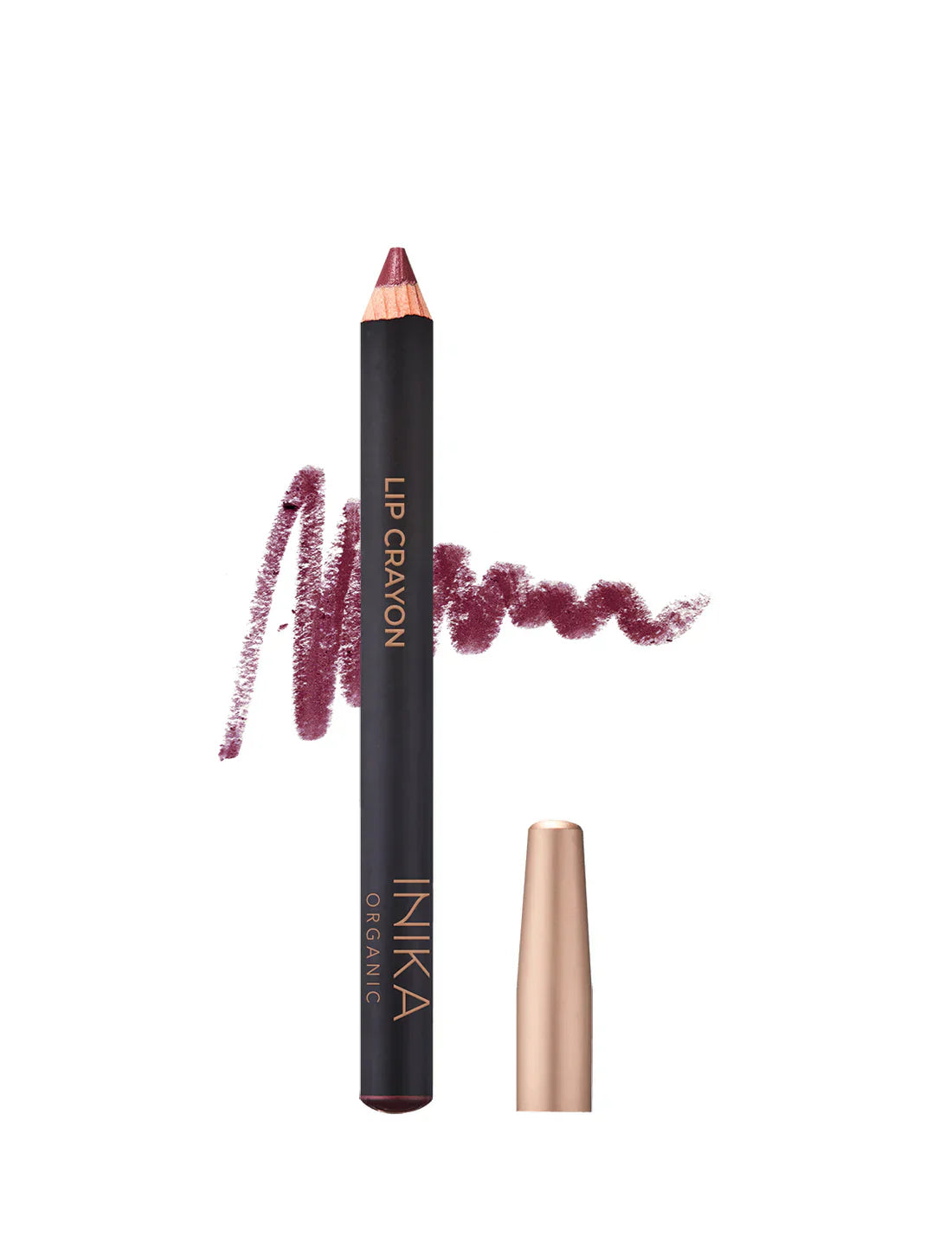 INIKA Deep Plum INIKA Organic Lip Crayon 3g Lip Liners