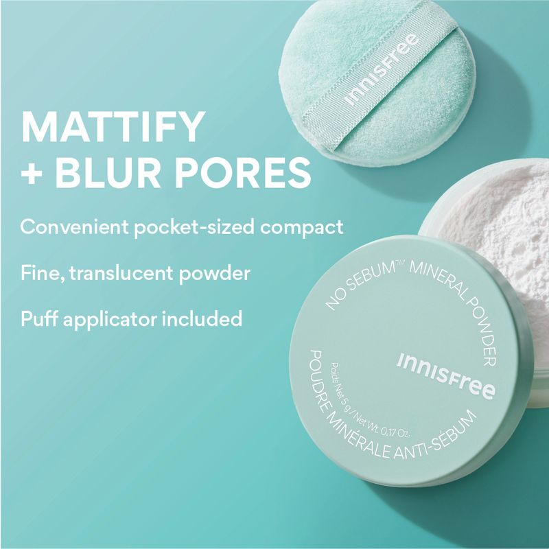 innisfree INNISFREE No Sebum Mineral Powder 5g Cosmetics