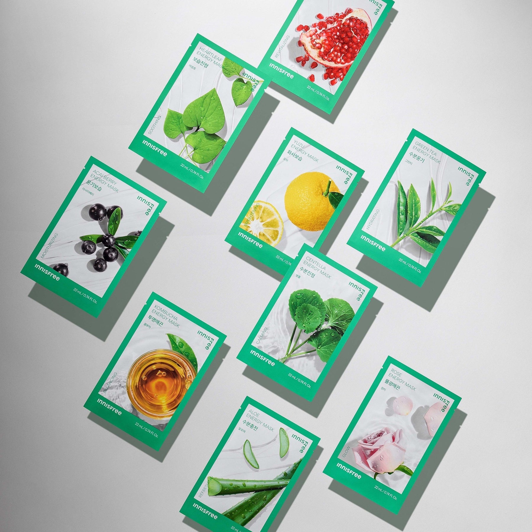innisfree INNISFREE Energy Mask 22ml - Pomegranate Skin Care