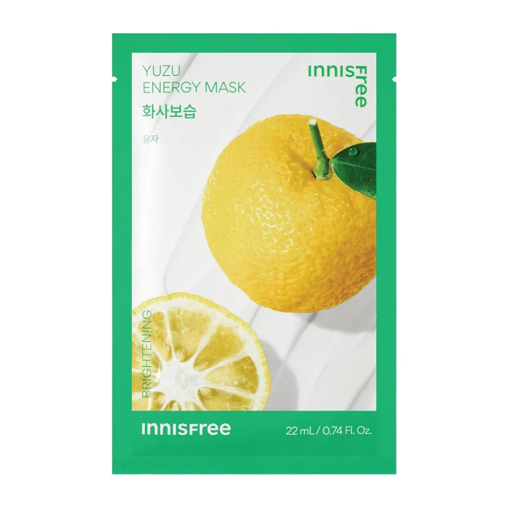 innisfree INNISFREE Energy Mask 22ml - Yuzu Skin Care