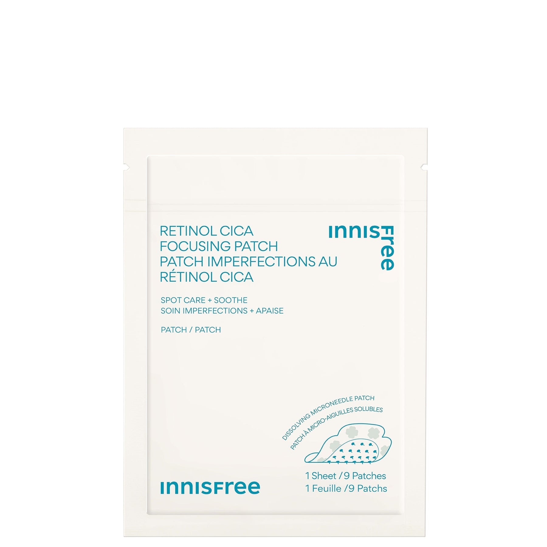 innisfree INNISFREE Retinol Cica Focusing Patch - 18 Patches Skin Care