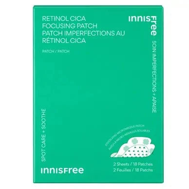 innisfree INNISFREE Retinol Cica Focusing Patch - 18 Patches Skin Care