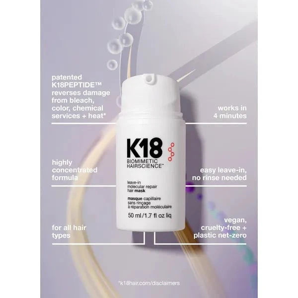 K18 K18 Leave-In Molecular Repair Mask 50ml Hair Mask