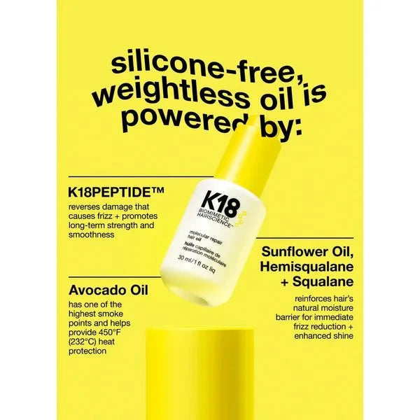 K18 K18 Repair Hair Oil 30ml Hair Oils & Serums
