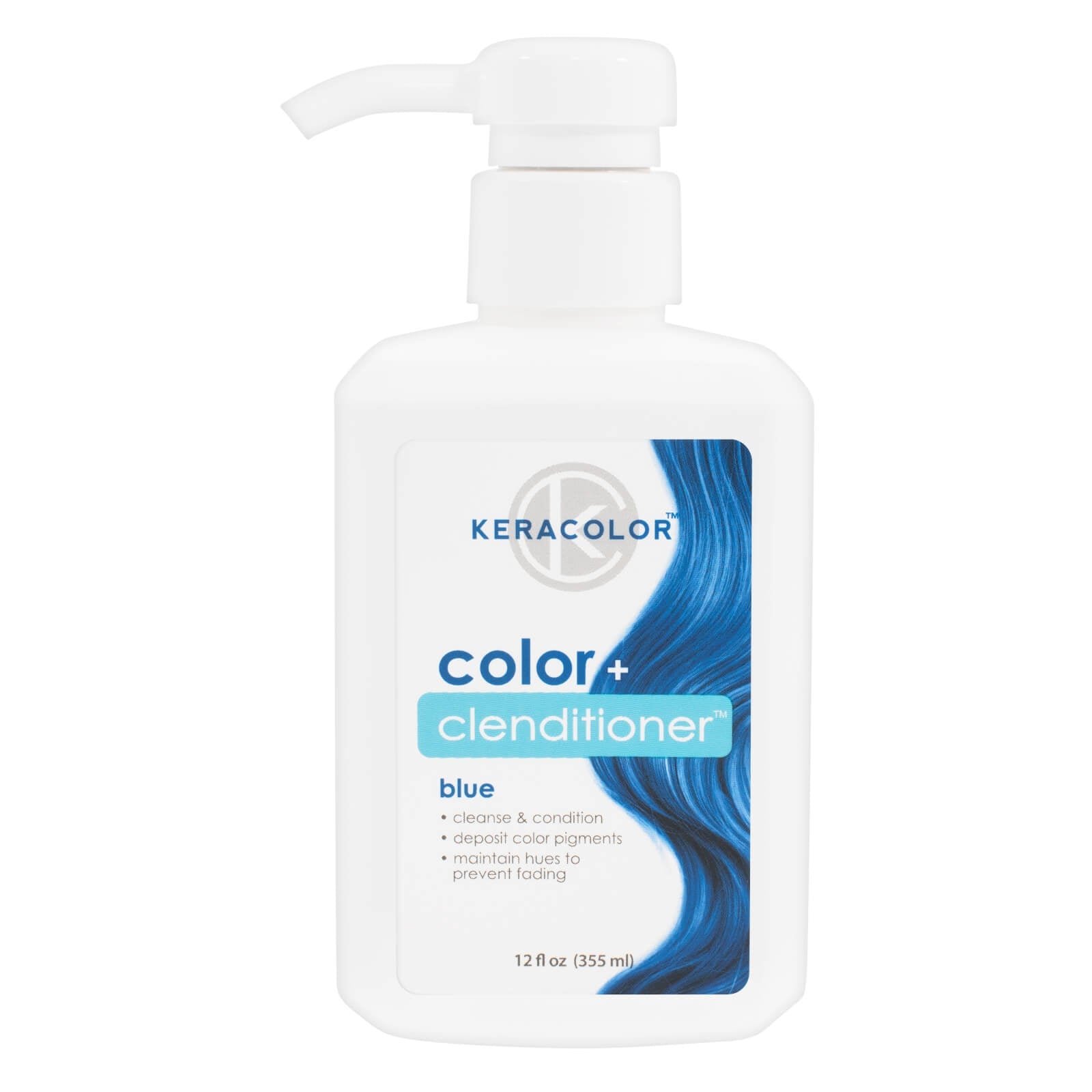 Keracolor Keracolor Colour + Clenditioner - Blue 355ml Hair Care