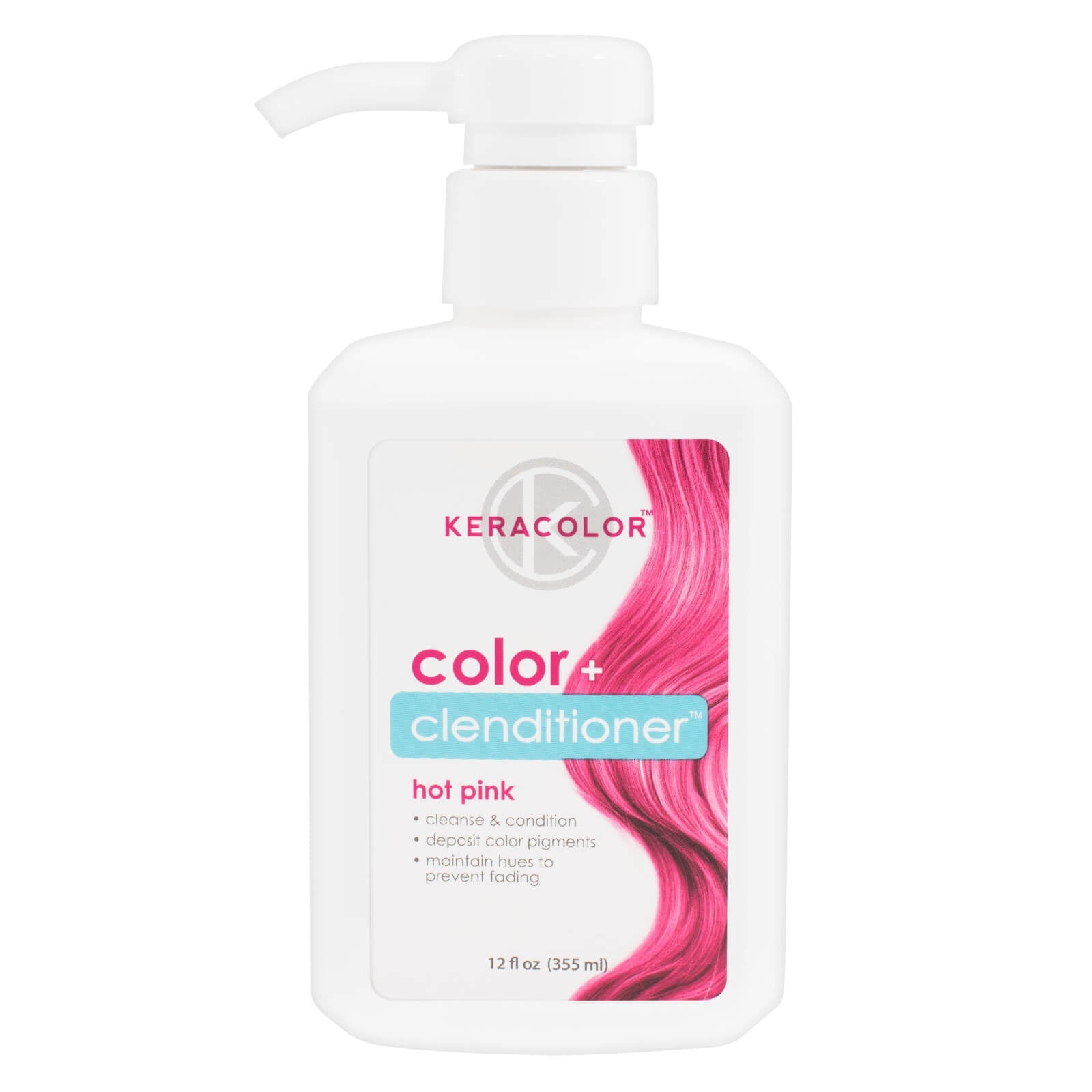Keracolor Keracolor Colour + Clenditioner - Hot Pink 355ml Hair Care