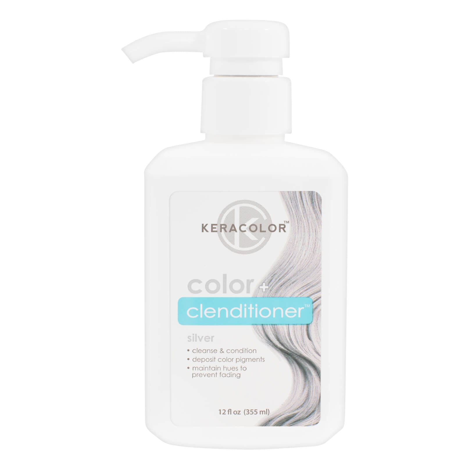 Keracolor Keracolor Colour + Clenditioner - Silver 355ml Hair Care