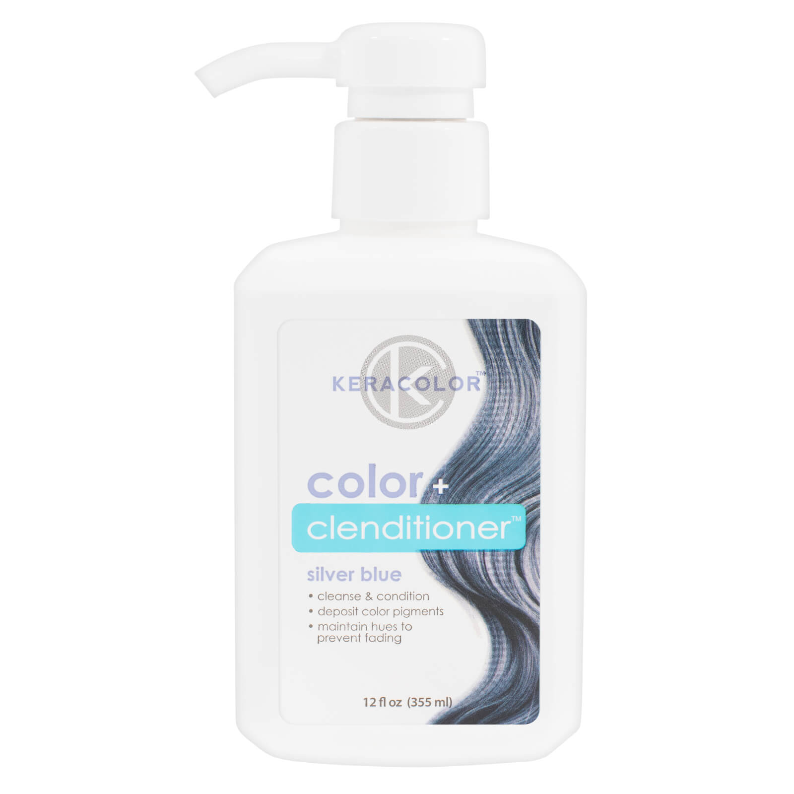 Keracolor Keracolor Colour + Clenditioner - Silver Blue 355ml Hair Care