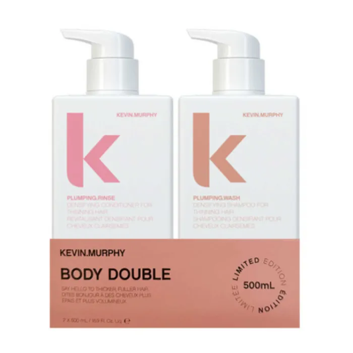 Kevin.Murphy KEVIN.MURPHY Body Double Plumping 500ml Duo - Limited Edition Gift Sets [Health and Beauty]