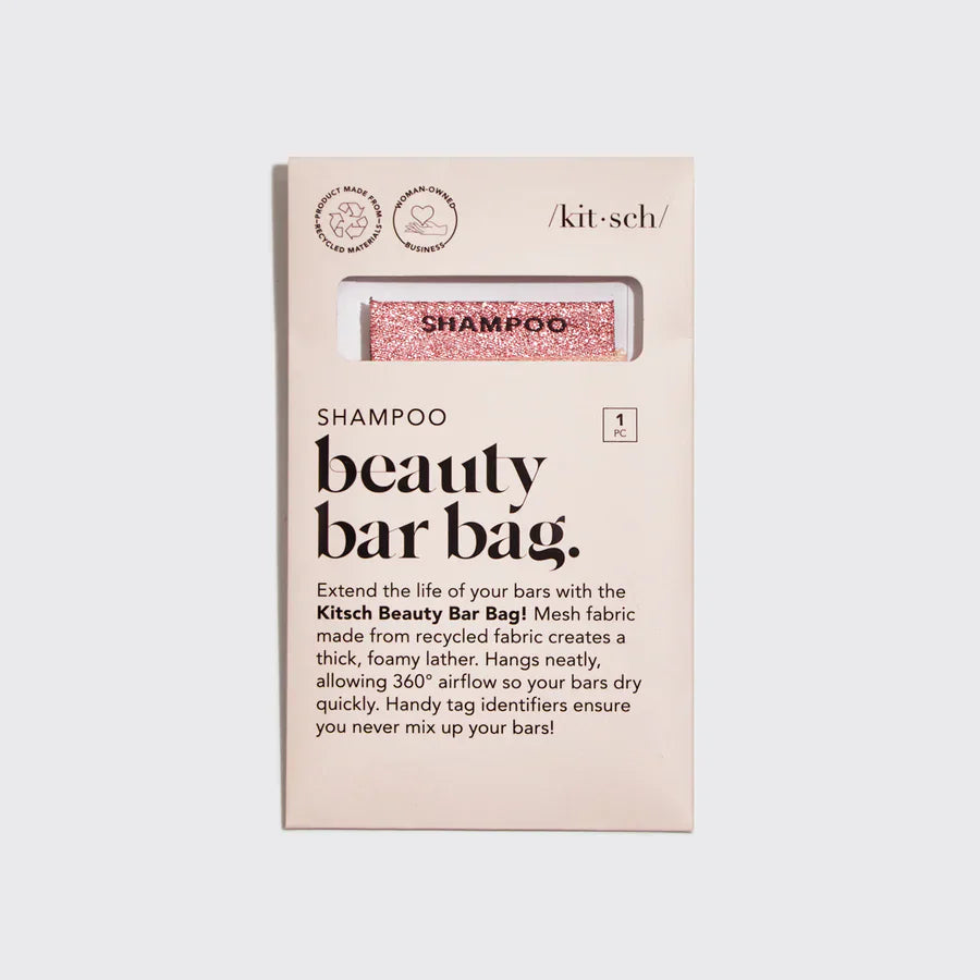 Kitsch Kitsch Shampoo Bar Saver Bag - Blush Body Care [Health and Beauty]