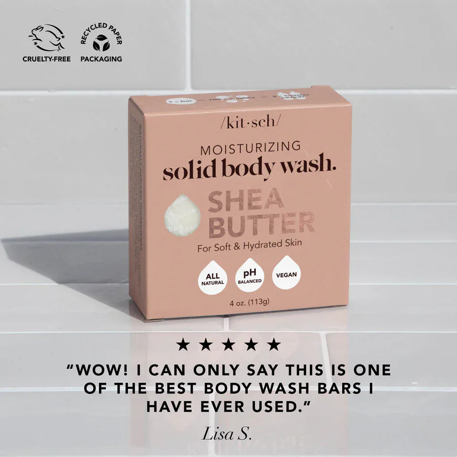 Kitsch Kitsch Shea Butter Moisturizing Solid Body Wash Bar 113g Body Wash