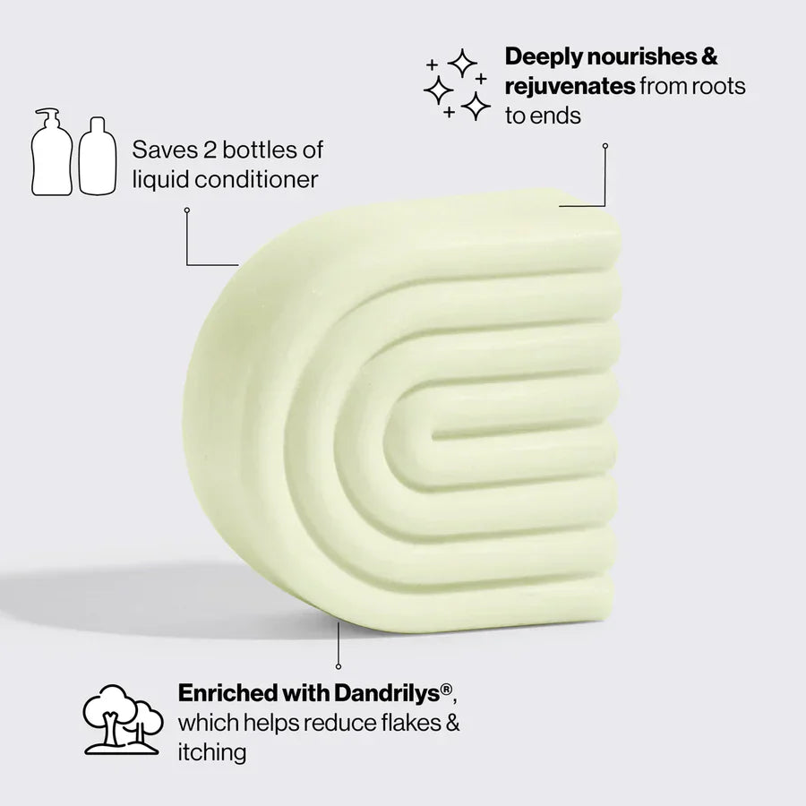 Kitsch Kitsch Tea Tree & Mint Clarifying Solid Conditioner Bar 77g Conditioner