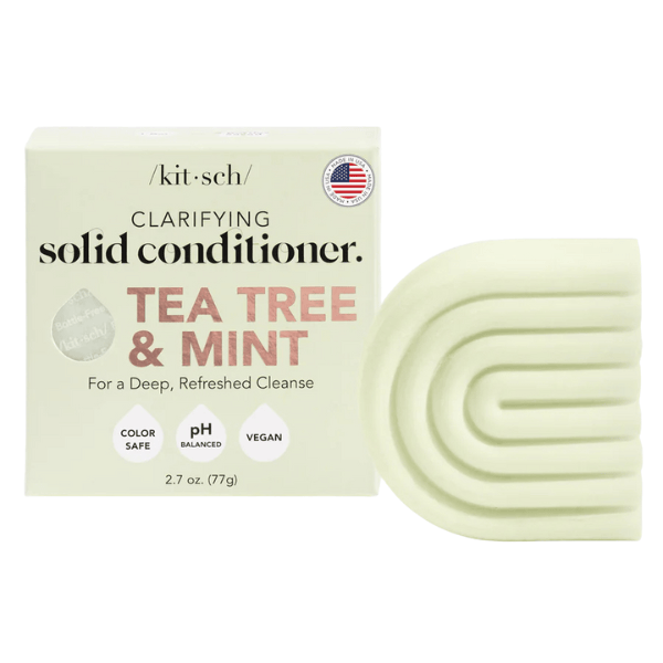 Kitsch Kitsch Tea Tree & Mint Clarifying Solid Conditioner Bar 77g Conditioner